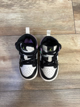 Jordan 1 Mid TD 'Pastel Black' Sneakers sz 5c