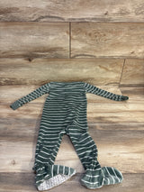 Just One You Striped Blanket Sleeper Green sz 18m