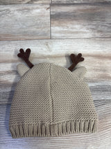Carter's Baby Knit Reindeer Cap Brown sz 12-24m