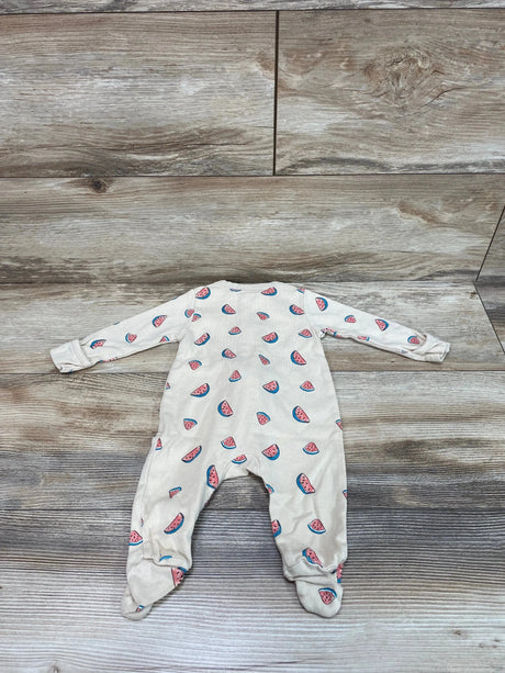 Old Navy Watermelon Sleeper Beige sz 0-3m