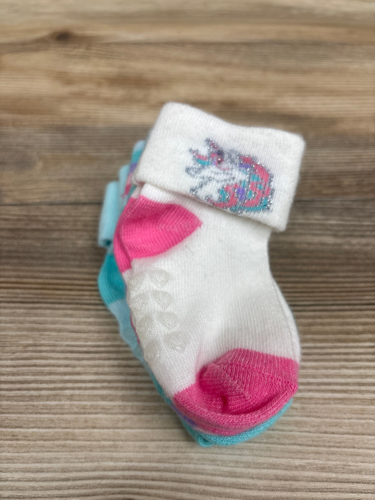 NWOT 3pk Fold-Cuff Socks sz 0-12m