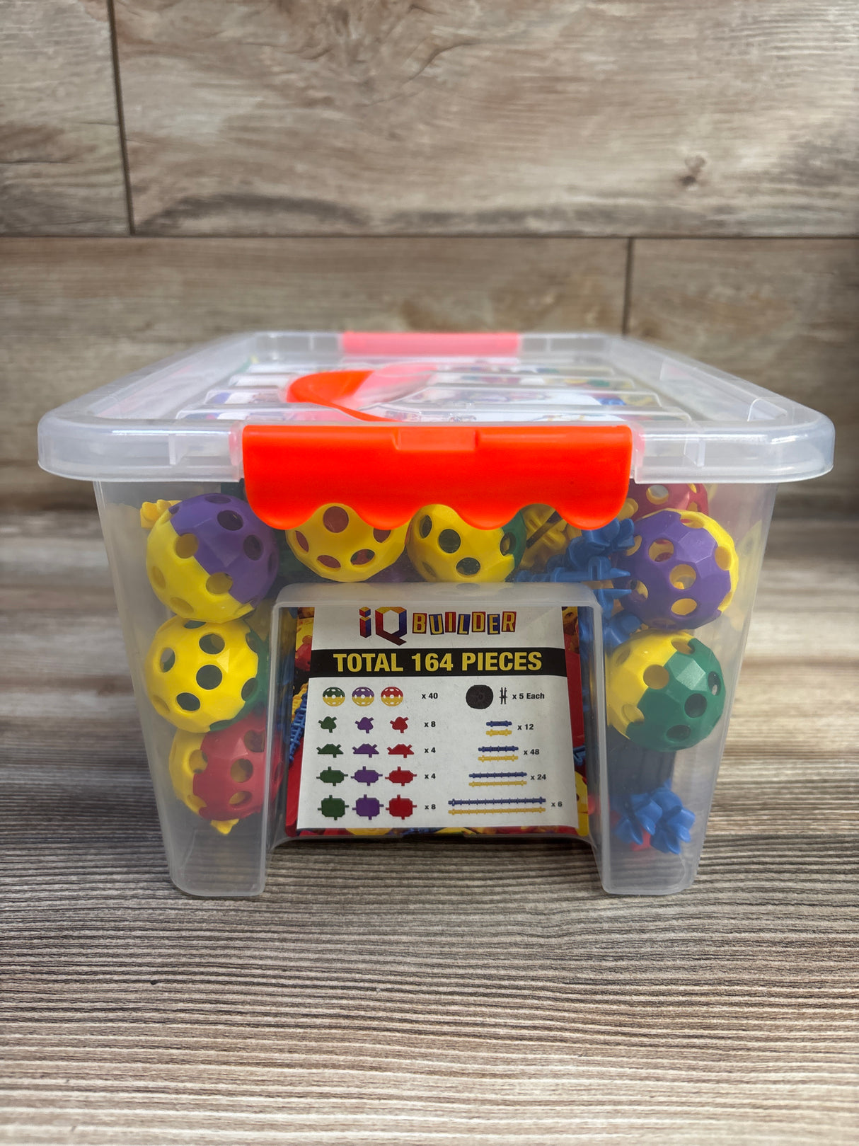 IQ Builder Stem Educational Building Blocks Playset