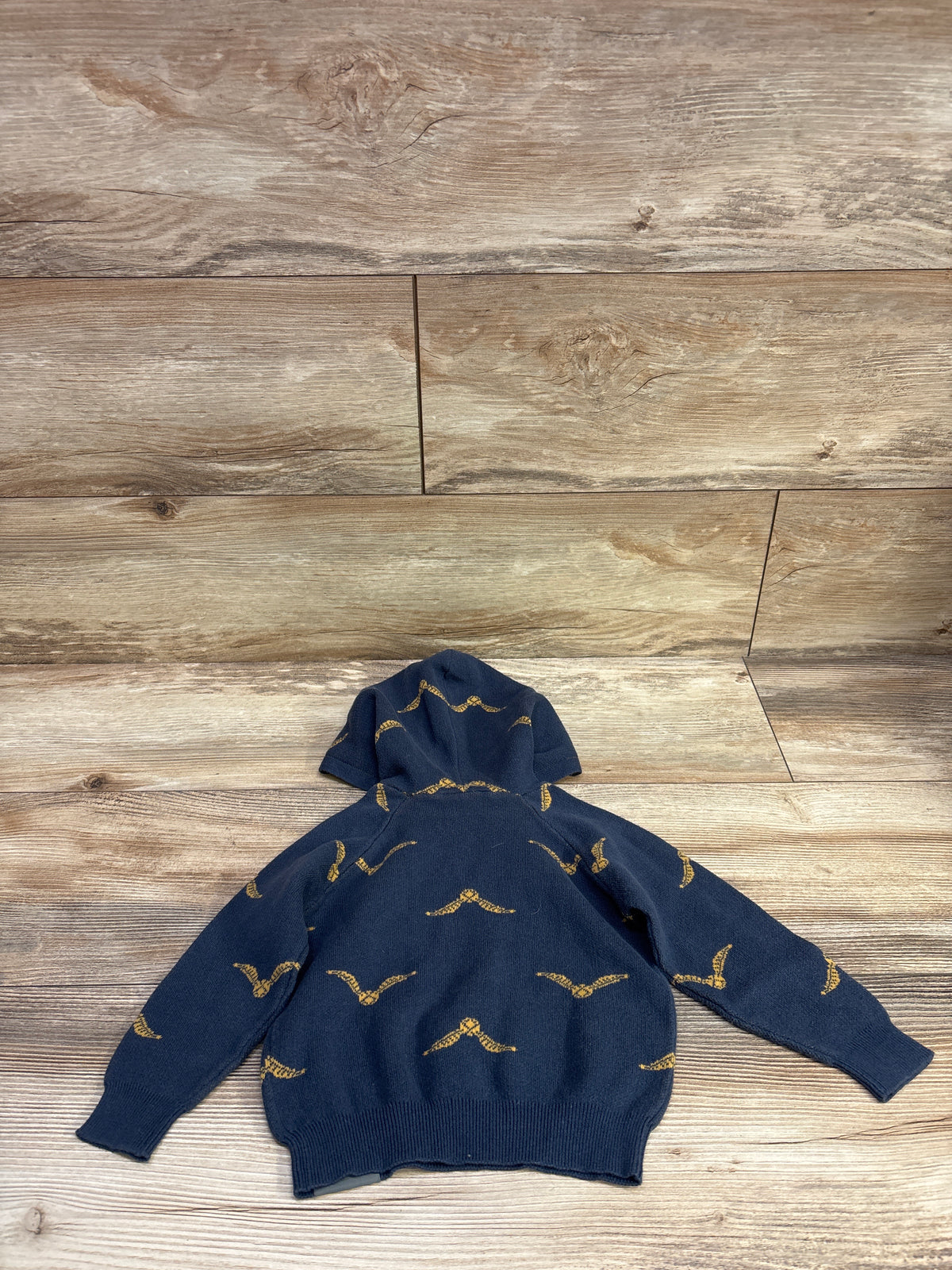 Modern Moments x Harry Potter Sweater Knit Hoodie Blue sz 2T