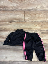 Adidas 2pc Tracksuit Black sz 24m