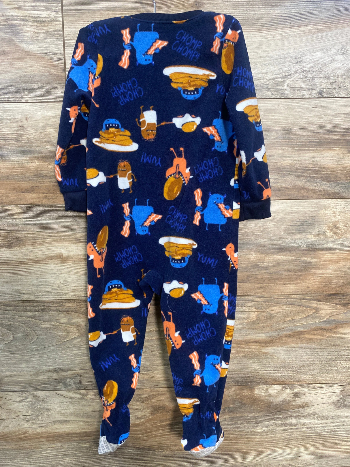 Carter's Breakfast Blanket Sleeper Navy sz 2T