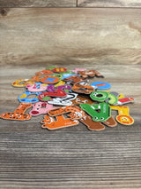 JoyCat Wooden Thick Alphabet Magnets 39pc