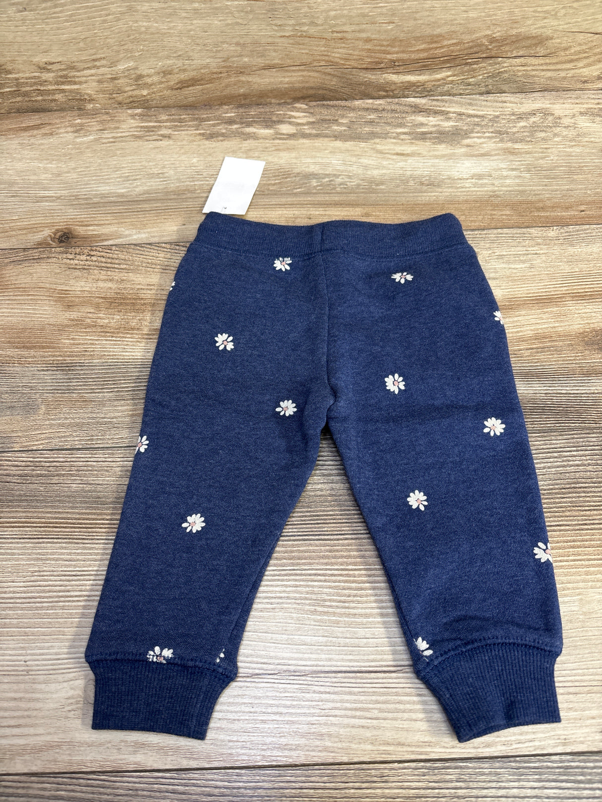 NEW OshKosh Floral Sweatpants Navy sz 12m