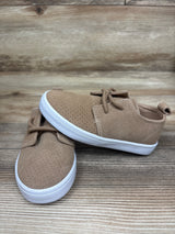 Janie & Jack Suede Perforated Sneakers Tan sz 9c