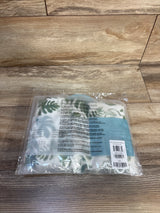 NEW Little Unicorn Cotton Muslin Sleep Sack in Tropical Leaf sz 6-12m
