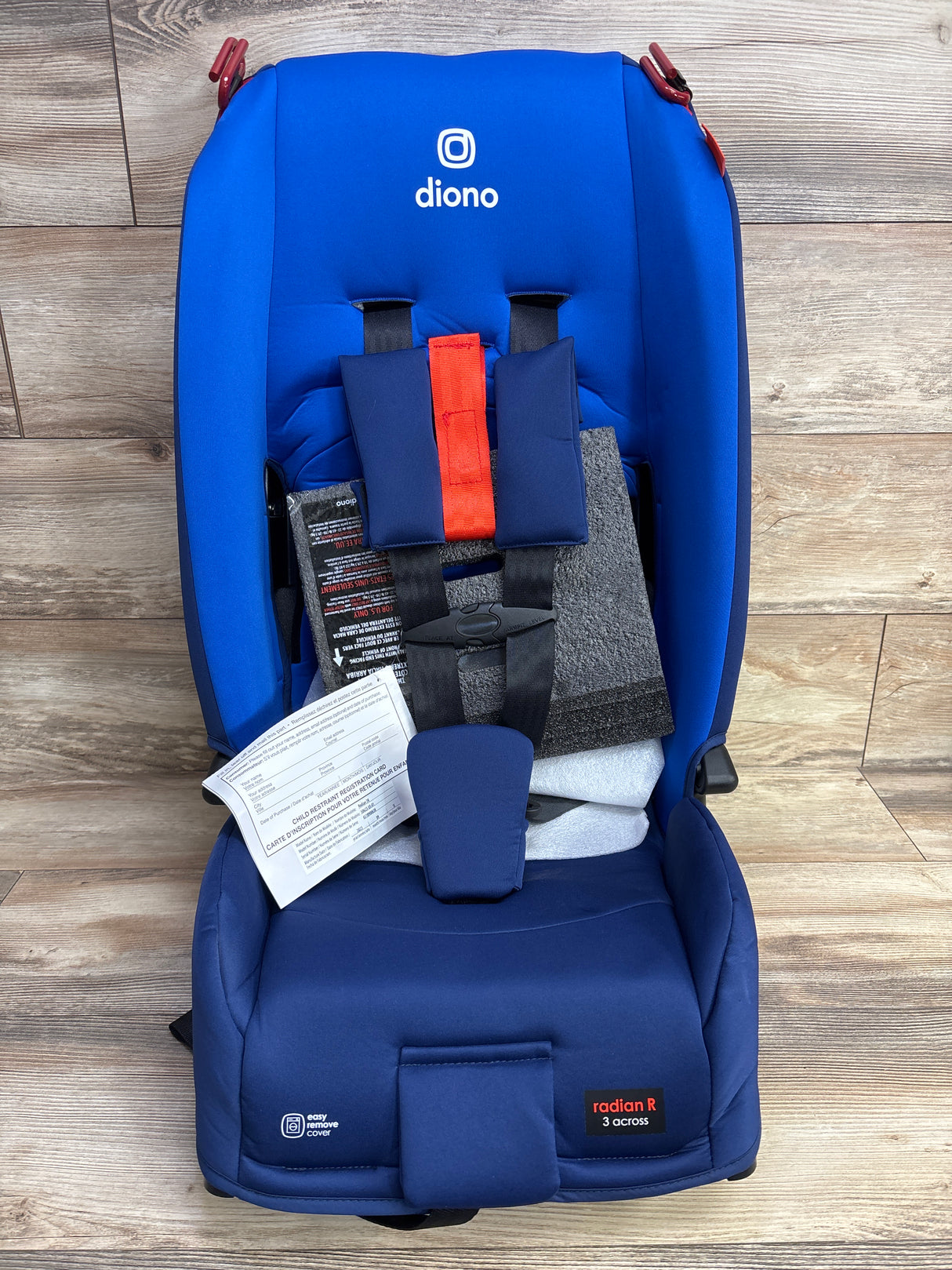 NEW Diono Radian 3R All-in-One Convertible Car Seat in Blue Sky 5-120lbs