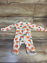 Little Planet Organic Pumpkin Sleeper Ivory sz Newborn