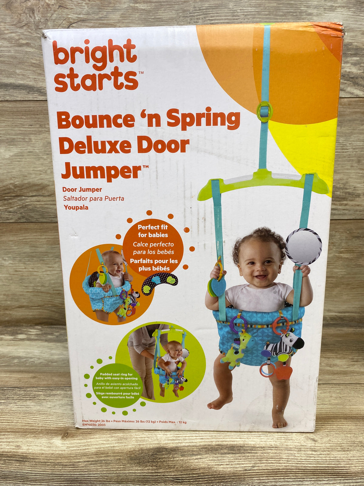 NEW Bright Starts Bounce 'N Spring Deluxe Door Jumper