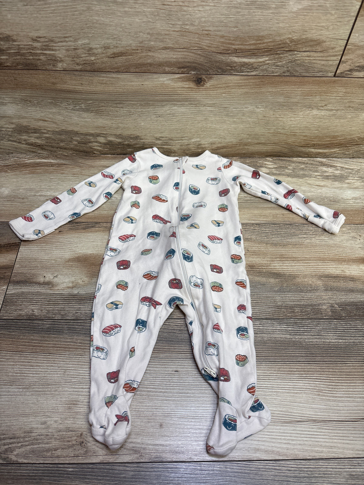 Wonder Nation Sushi Sleeper Beige sz 6-9m