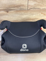 NEW Diono Solana Backless Booster Car Seat, Black 40-120lbs