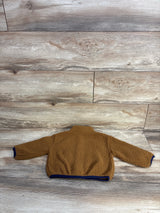 Old Navy Sherpa Full-Zip Jacket Brown sz 12-18m