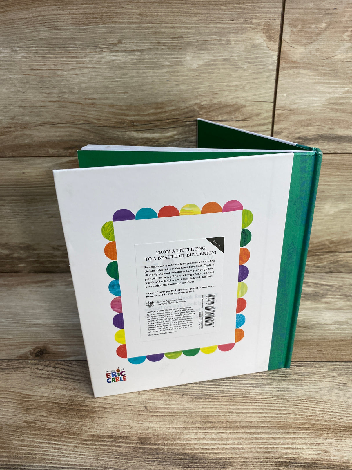 NEW Eric Carle The Very Special Baby Book: A Record of Your Baby's First Year