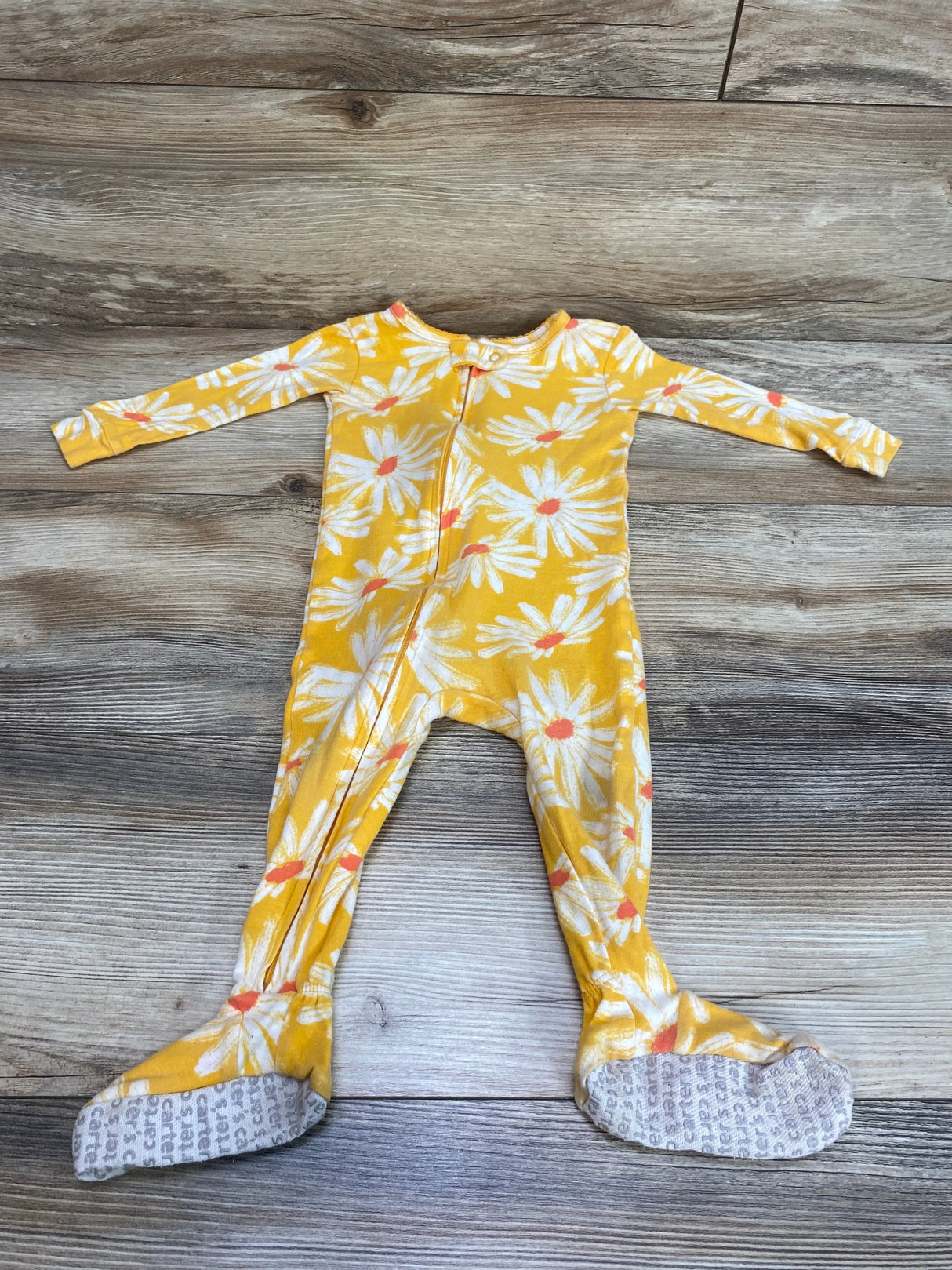 Child Of Mine Floral Sleeper Yellow sz 12m