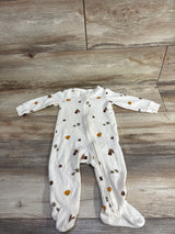 Carter's Waffle Knit Sleeper Ivory sz 9m