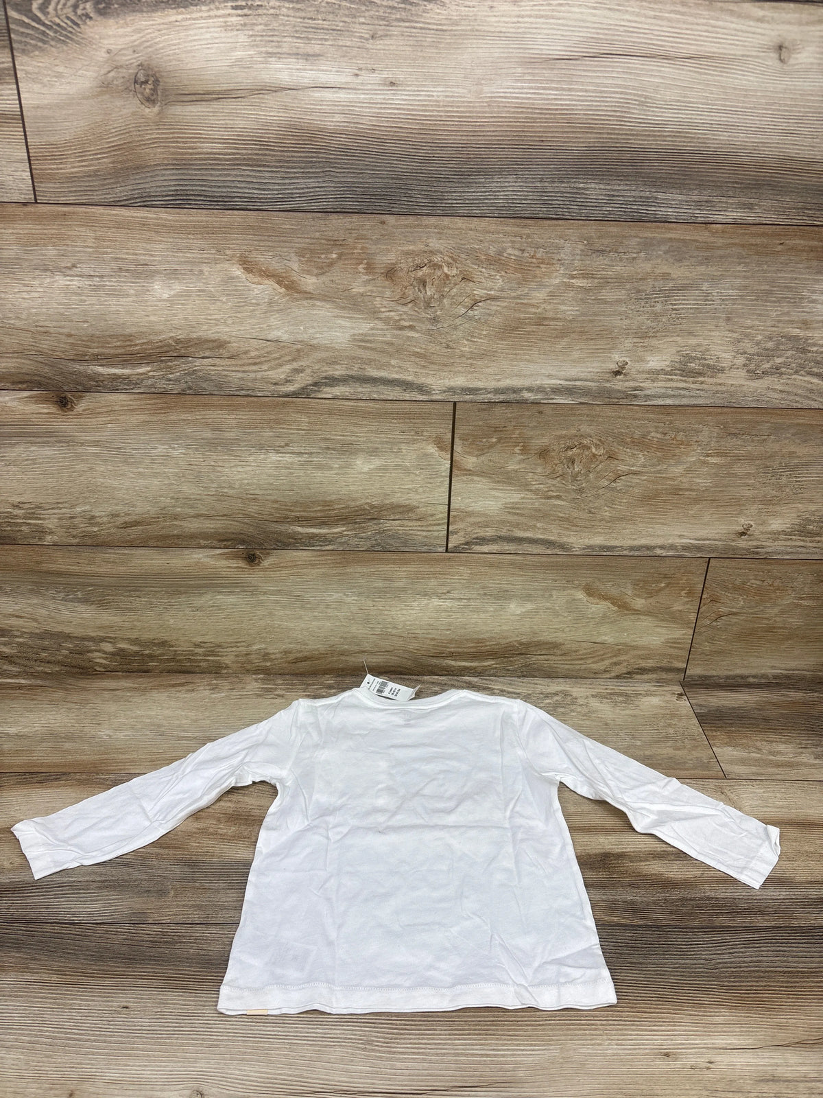 NEW Baby Gap Long Sleeve Pocket Shirt White sz 4T