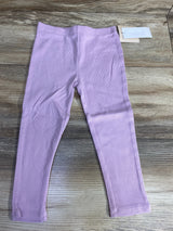 NEW Grayson Mini Ribbed Leggings Purple sz 3T