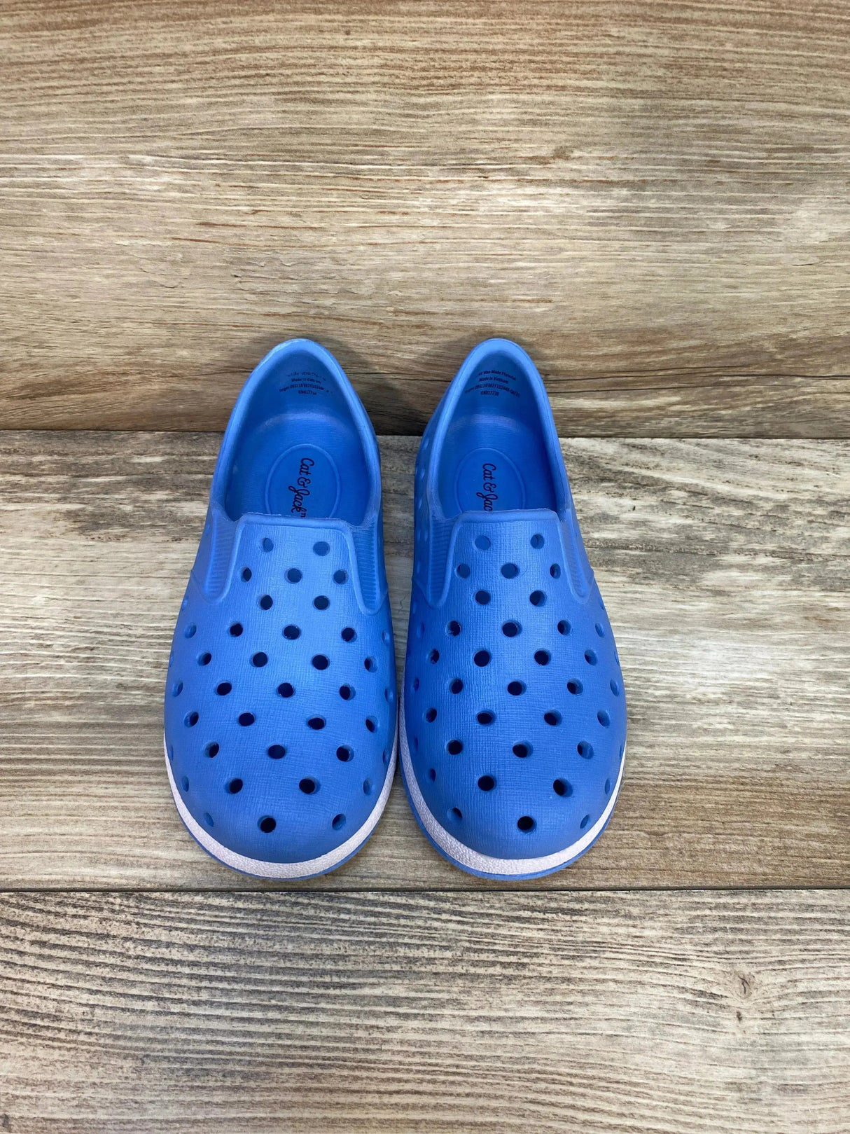 Cat & Jack Jese Slip-On Apparel Water Shoes Blue sz 9c