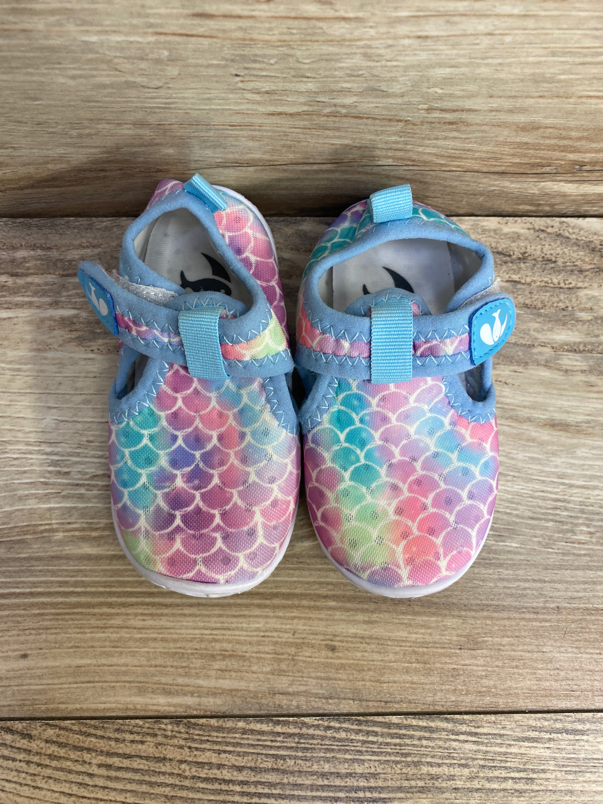 Feetcity Mermaid Scale Water Shoes sz 4c