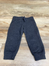 Jumping Beans Softest Fleece Drawstring Joggers Grey sz 2T