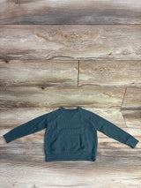 Old Navy Waffle Knit Pull Over Sweatshirt Green sz 4T