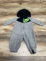 Nike Hooded Coverall Grey sz 6m