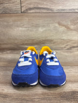 Nike Waffle Trainer 2 TD 'Medium Blue University Gold' Sneakers sz 3c