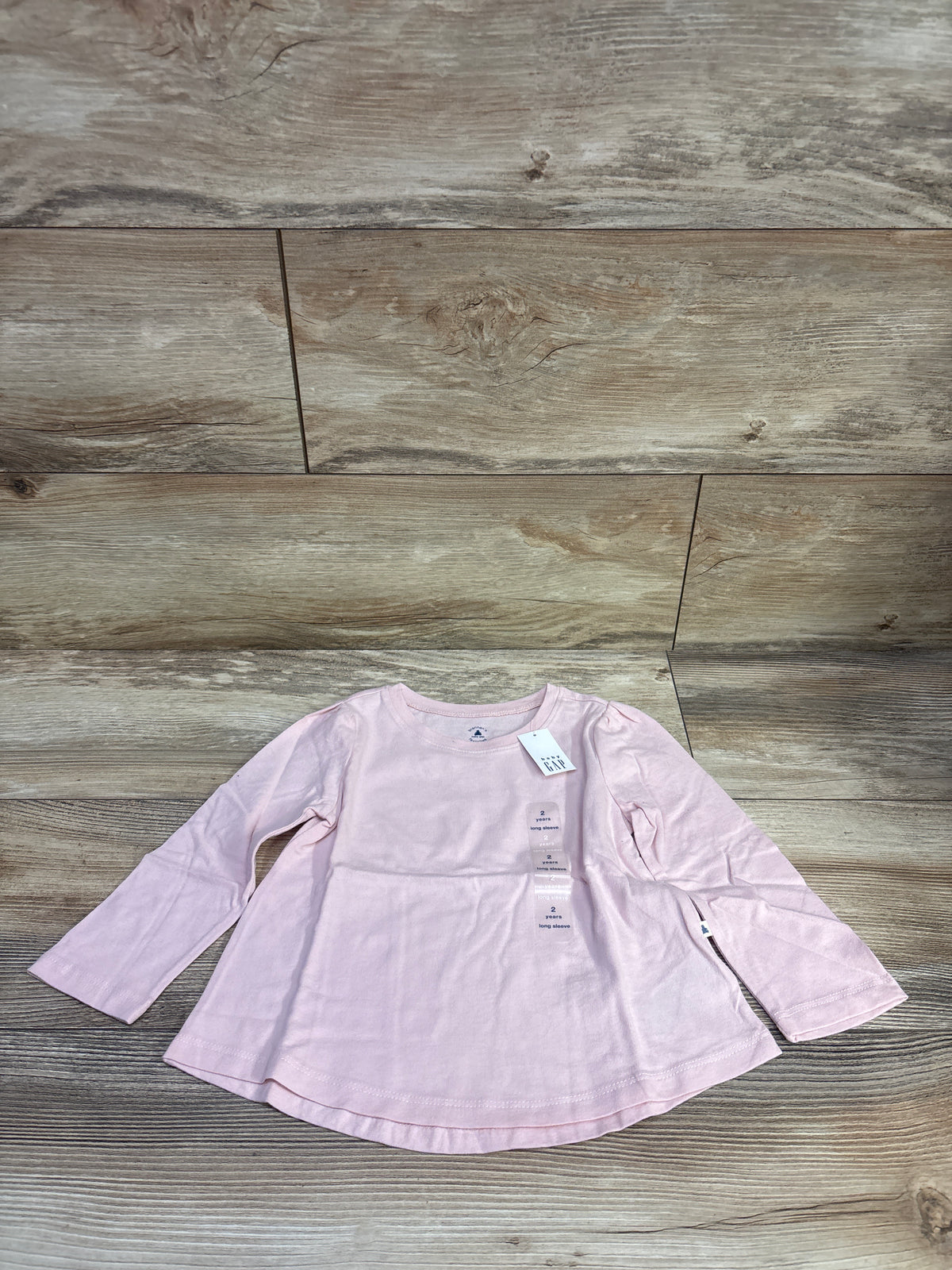NEW Baby Gap Long Sleeve Shirt Pink sz 2T