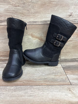 Rachel Shoes Lil' Courtlyn Boots Black sz 8c