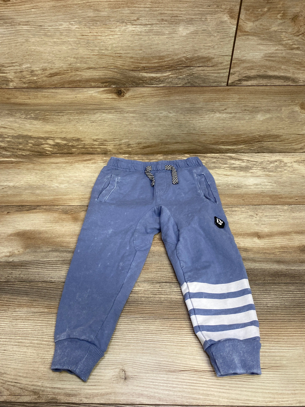 Volcom Drawstring Joggers Light Blue sz 3T
