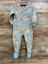 Absorba Dino Blanket Sleeper Grey sz 3T