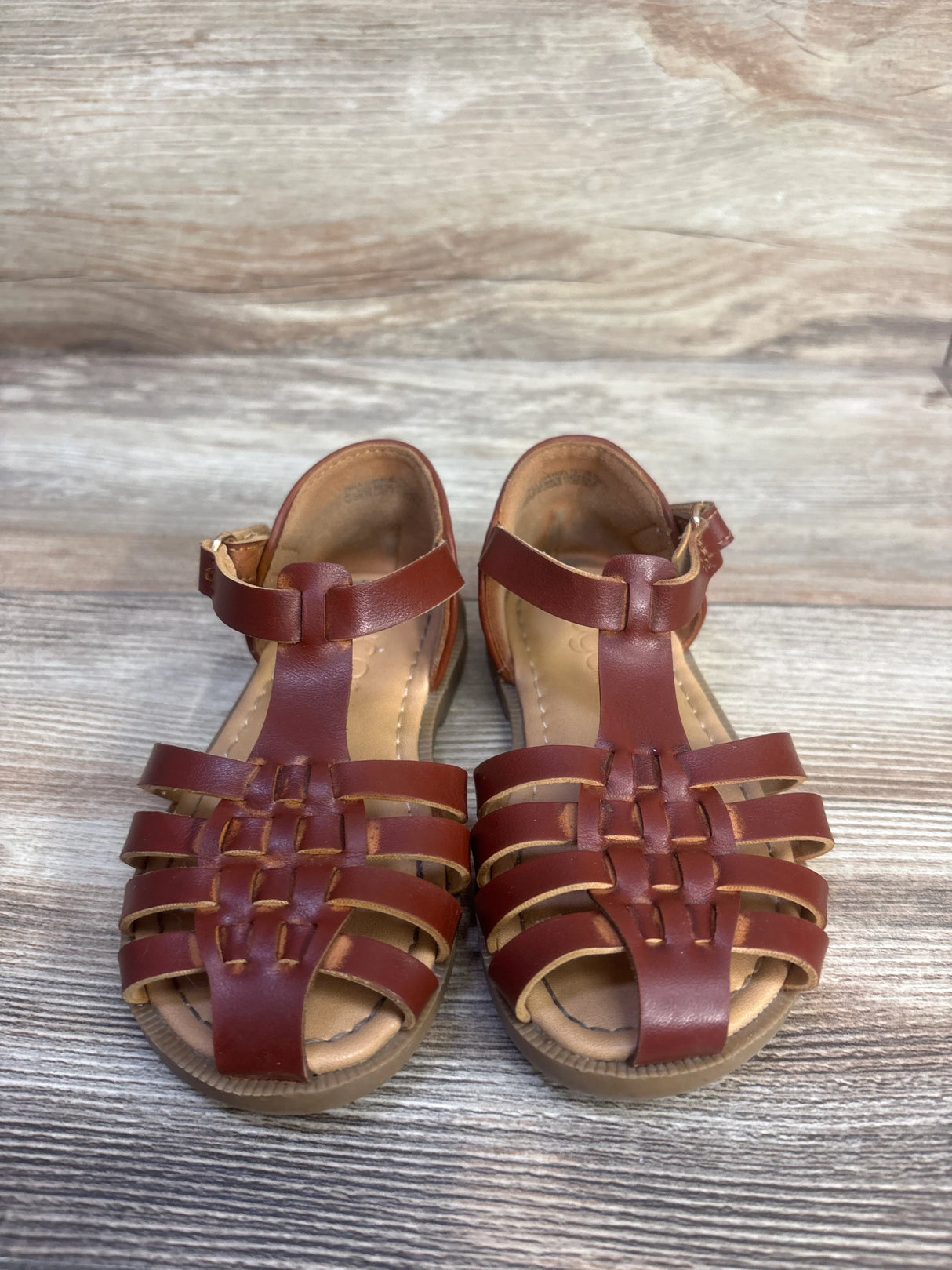 Sugar Lil Caramel Sandals Brown sz 7c