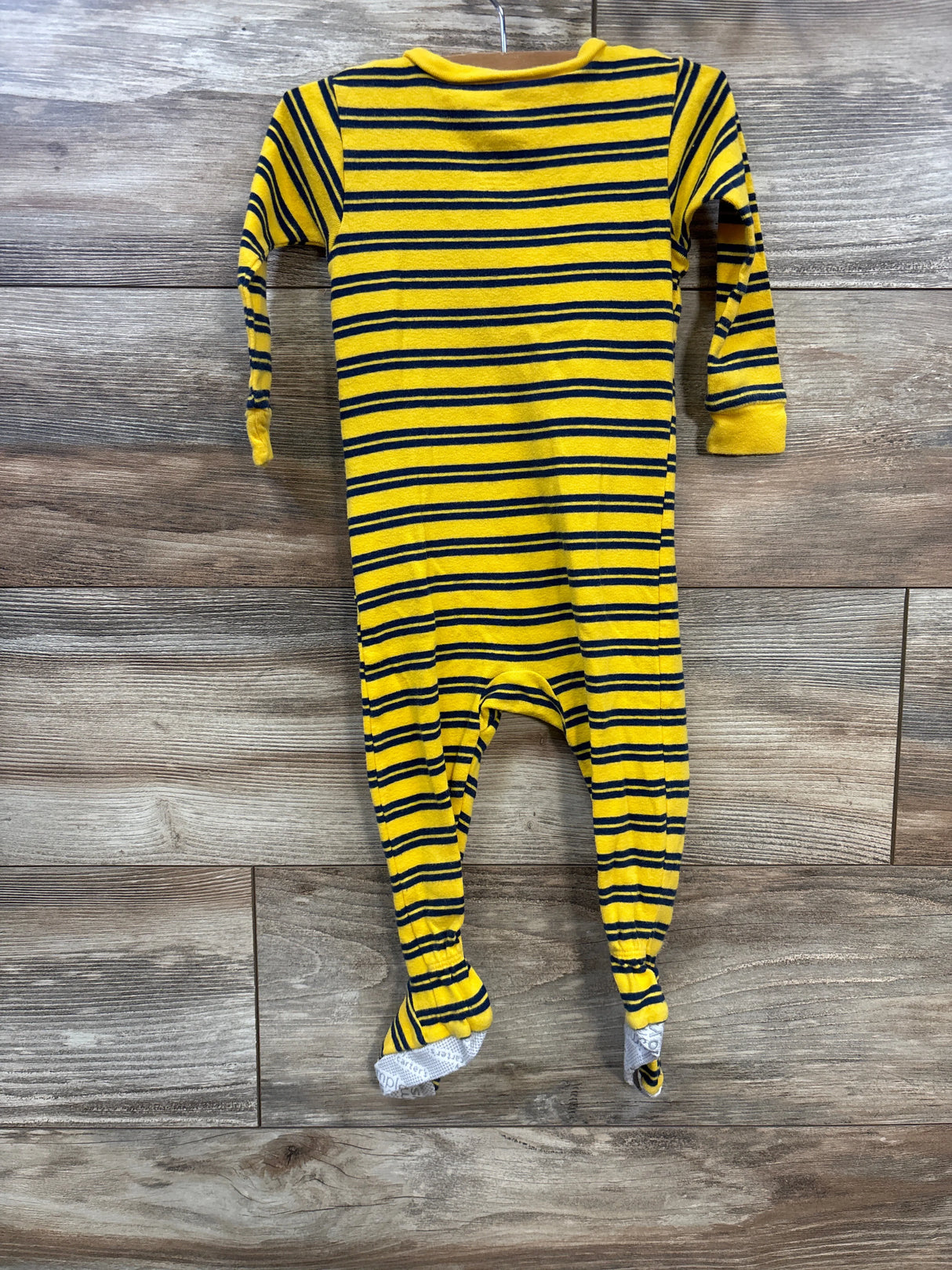 Simple Joys Striped Sleeper Yellow sz 12m - Me n Mommy To Be