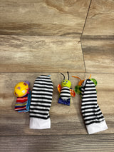 Lamaze Gardenbug Foot Finder & Wrist Rattle Set 4pc