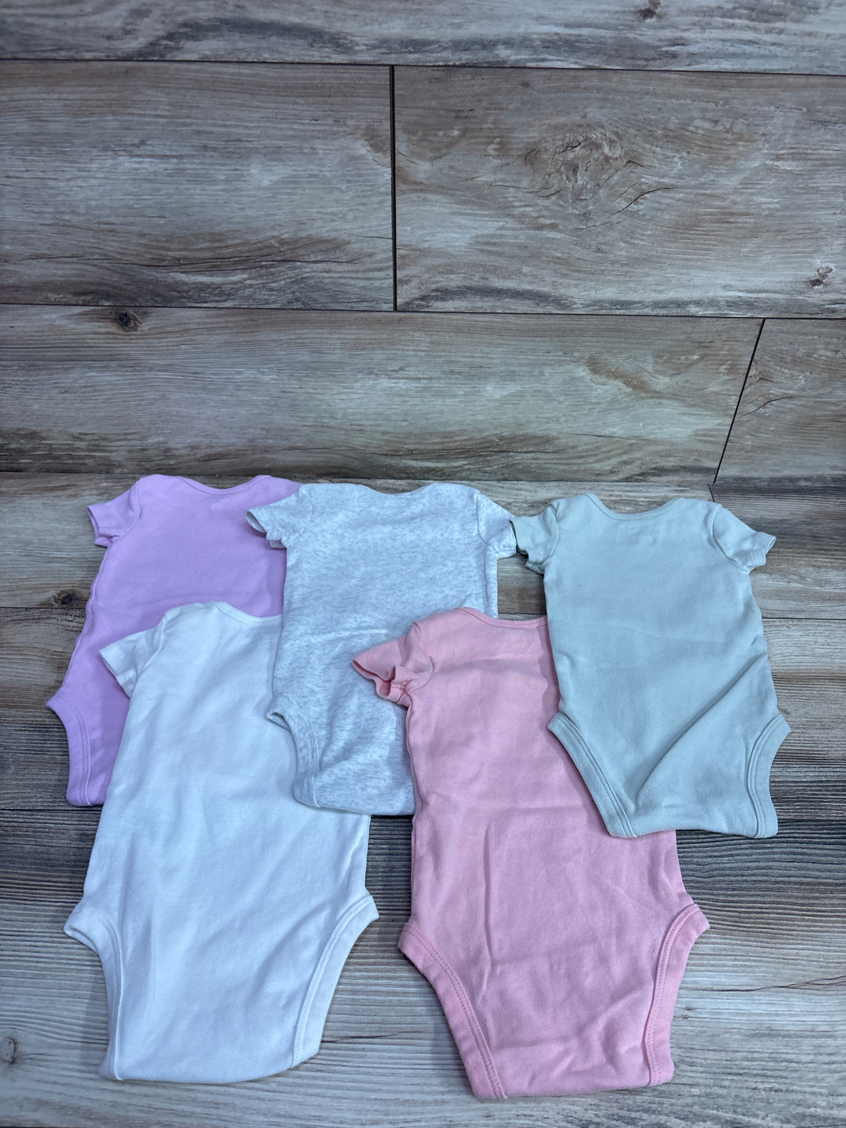 Carter's 5pk Bodysuit Set Pink sz 3m