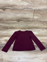 Calvin Klein Jeans Long Sleeve Shirt Maroon sz 5T