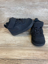 Nike Court Borough Mid TD 'Triple Black' Sneakers sz 4c