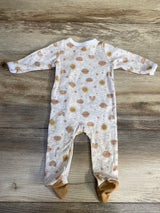 Mini Hop Footed Kimono Sleeper Tan sz 3m