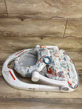 Fisher Price Sit-Me-Up Floor Seat in Rainbow Showers