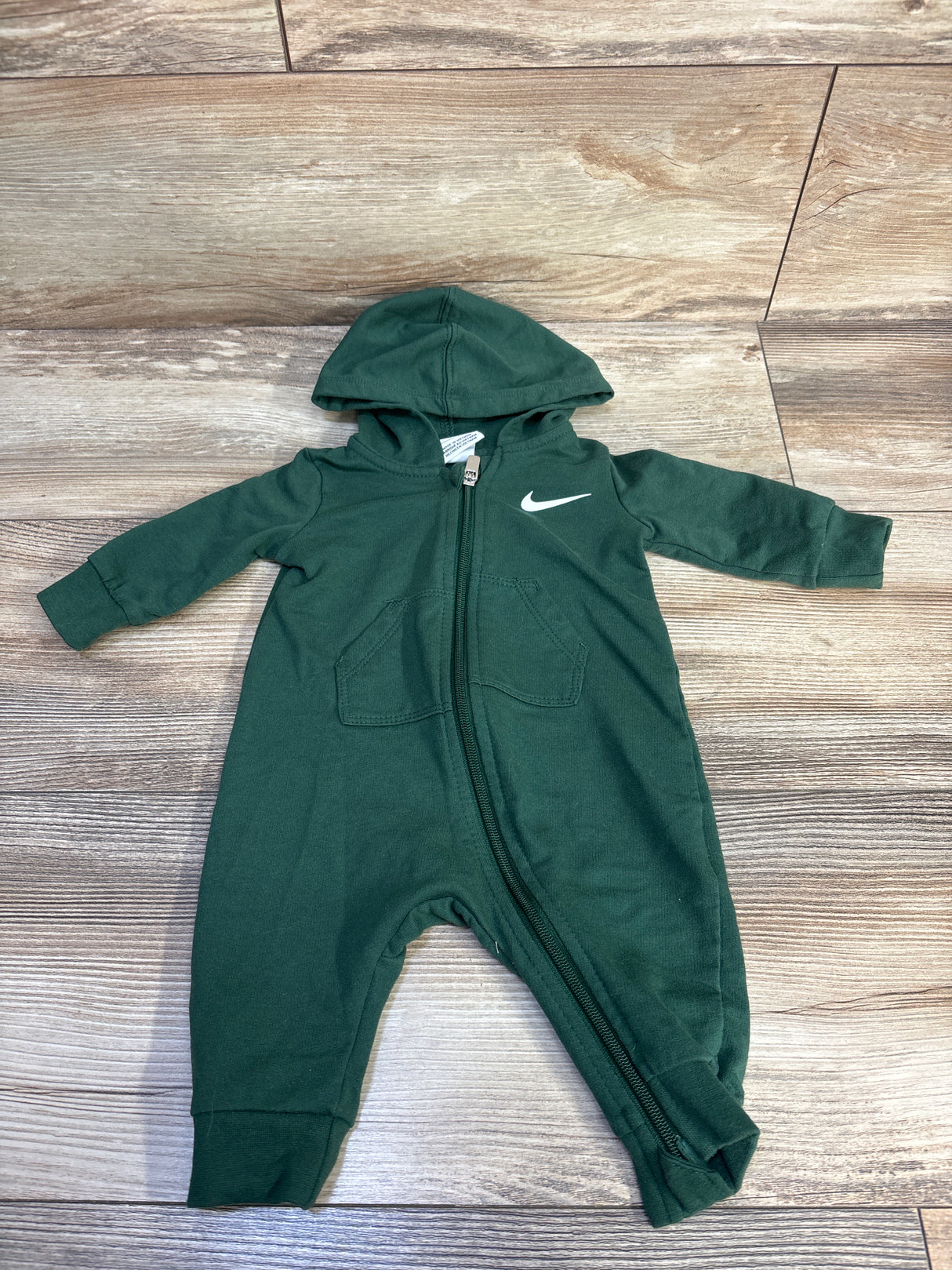 Nike Hooded Coverall Green sz 3m