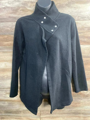 Gap Maternity Snap Nursing Sweatshirt Black sz Small - Me n Mommy To Be