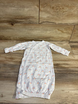 Cambria Baby Kimono Sleep Gown White sz 0-6m