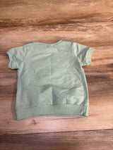 Daddy's Girl Short Sleeve Sweatshirt Mint sz 18-24m