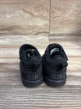 Nike Court Borough Mid TD 'Triple Black' Sneakers sz 2c