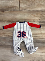 Carter's Going Going Gone Coverall Red sz 6m