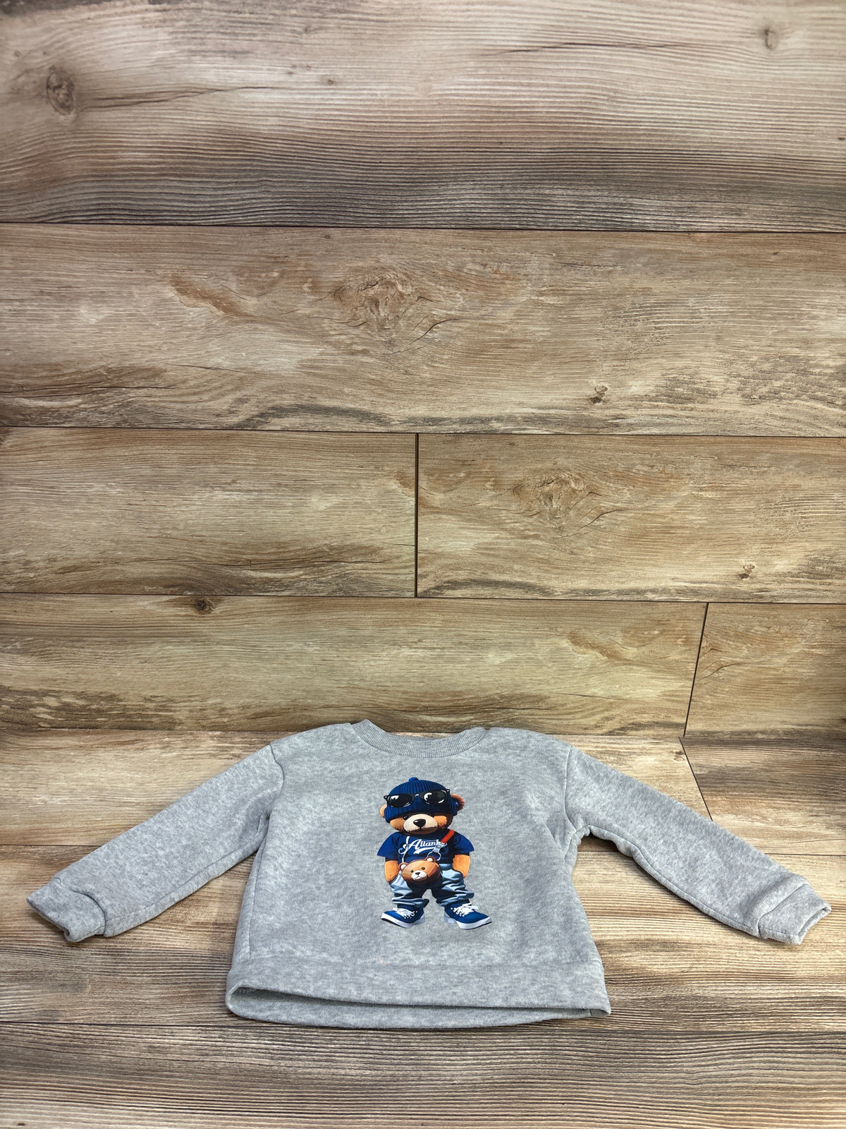 Shein Pullover Sweatshirt Grey sz 4T