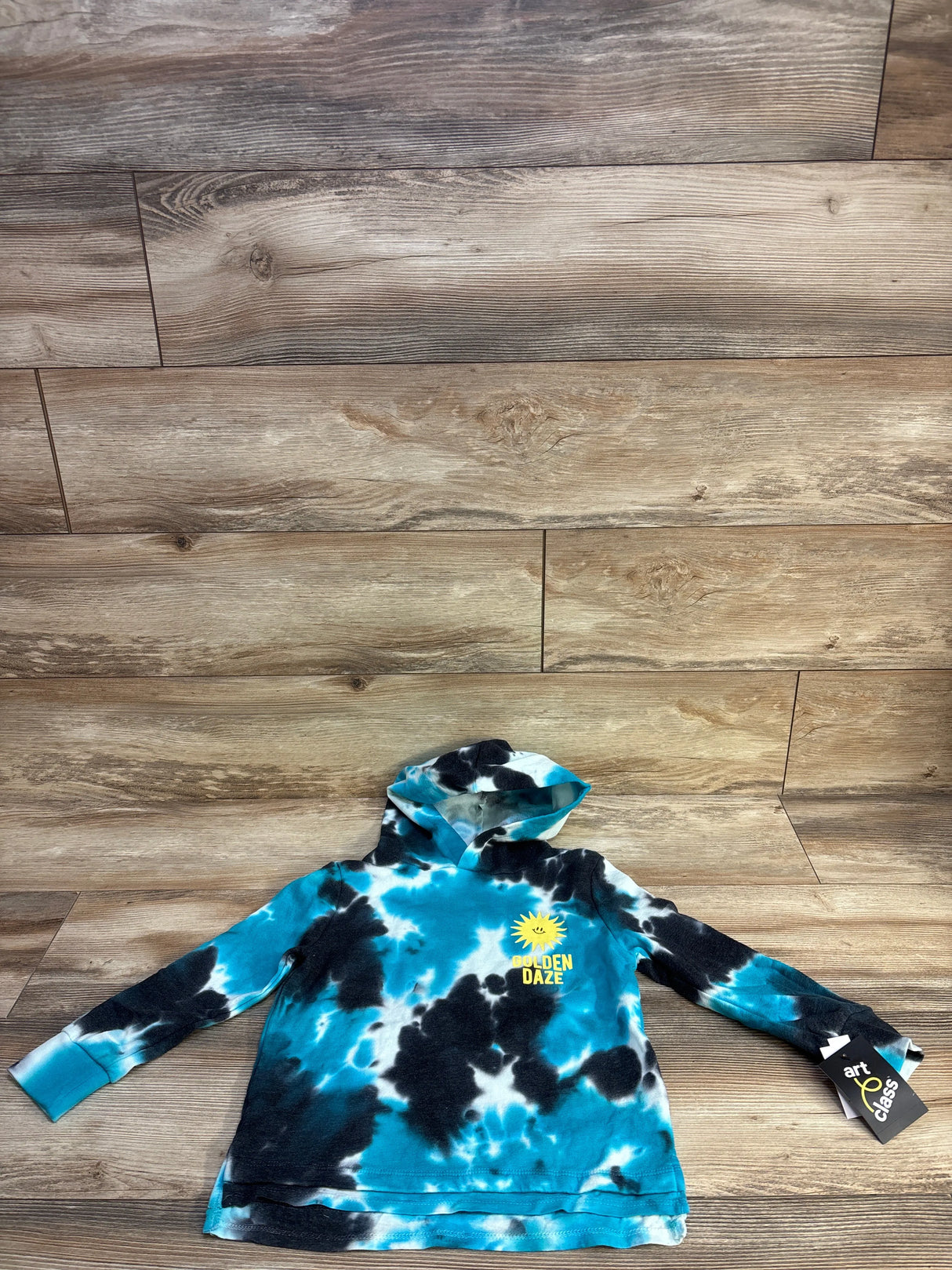 NEW Art Class Golden Daze Hoodie Blue sz 4-5T